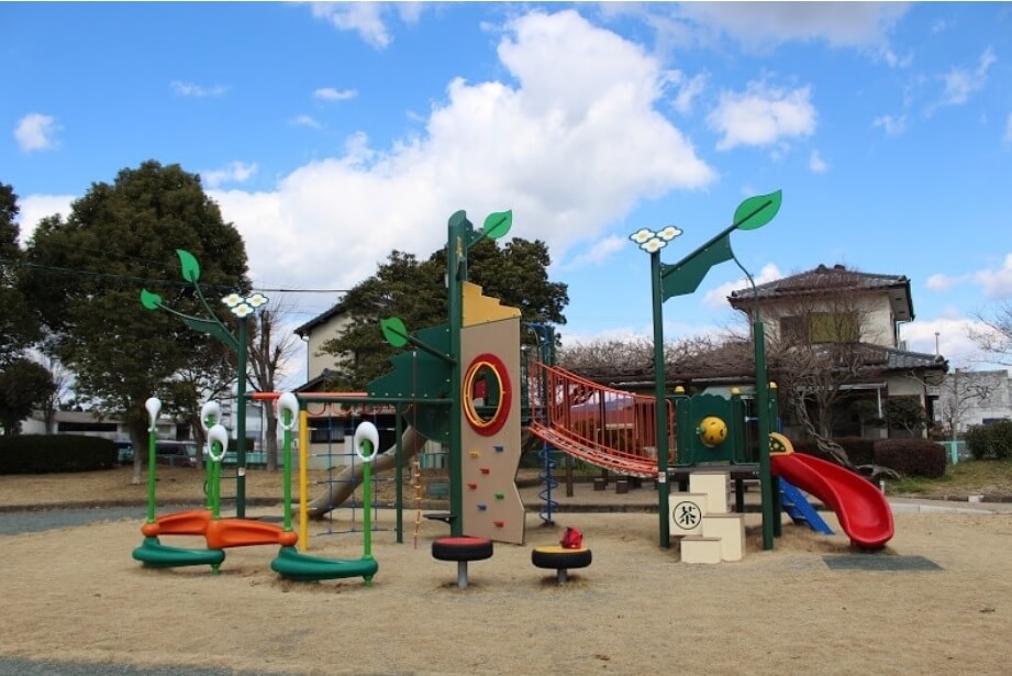 福岡県八女市にある清水公園の遊具